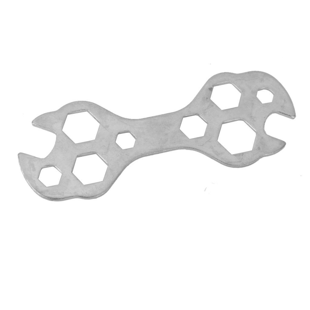 Generic 10-in-1 Cycle Repair Tool Kit - Steel Wrench Hexagon Spanner for Cycling Maintenance and Repair Tool 2