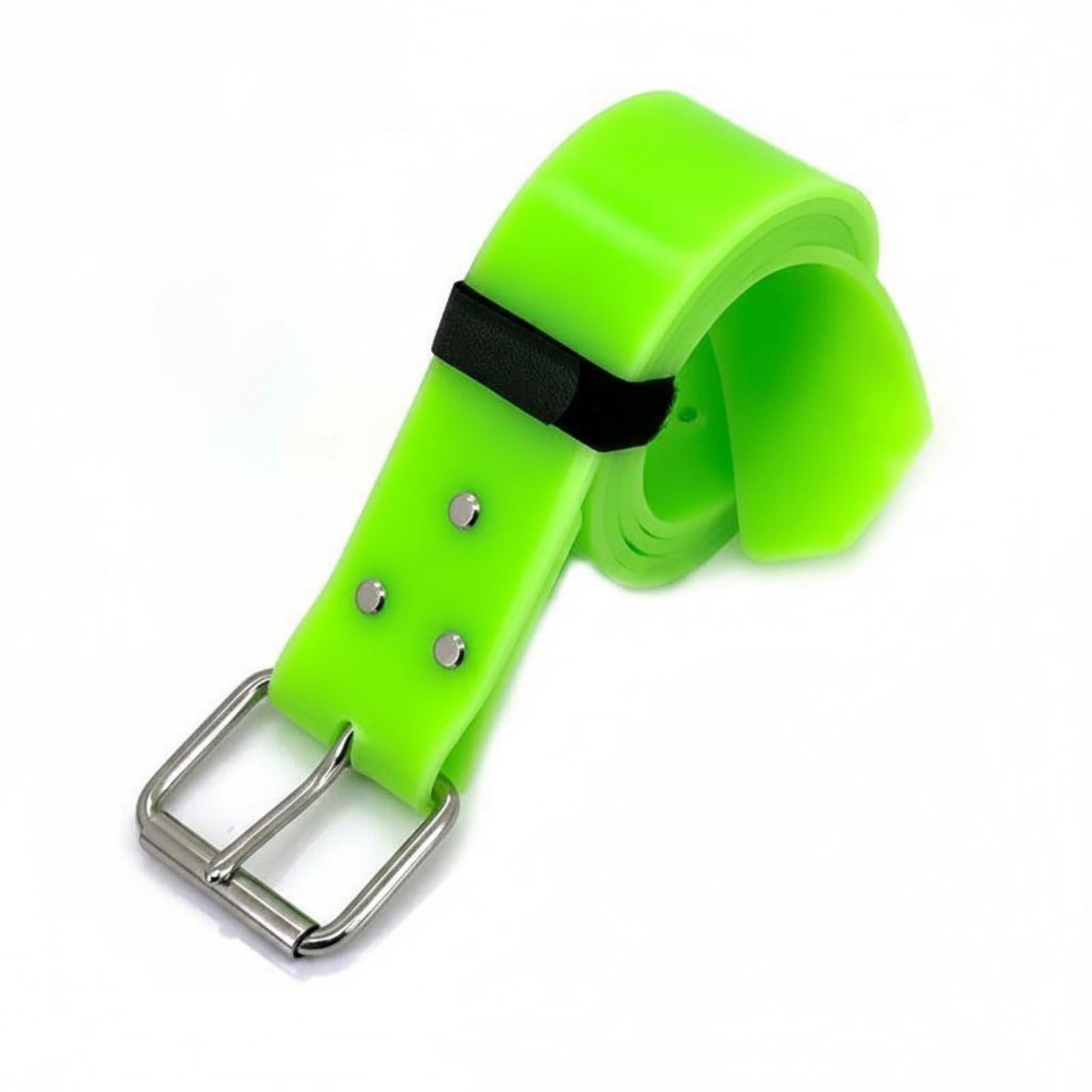 Harilla Tauchgürtel für Freediving mit Flexibler Silikonform Verstellbarem Metallverschluss Sicherer Gewichtsbefestigung Und Angenehmem Sitz für Training