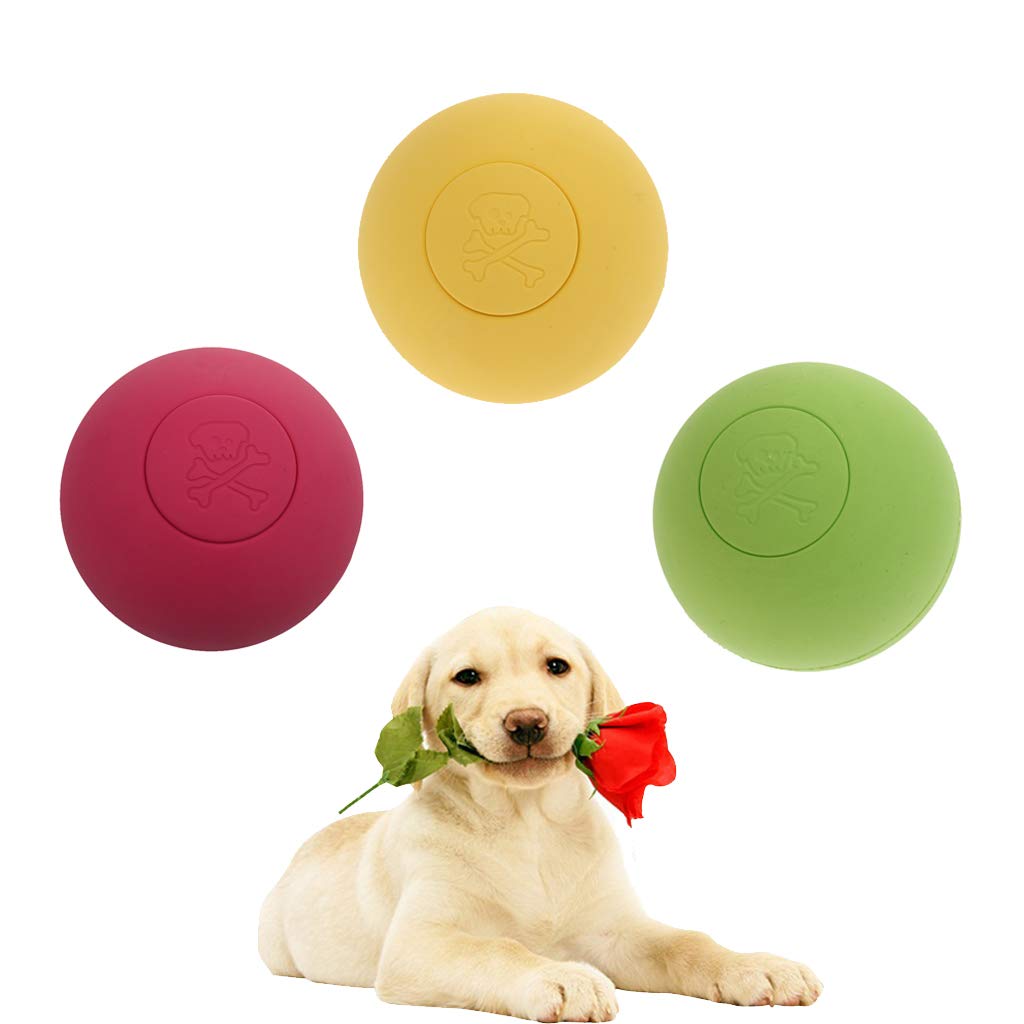 Amazon ほとんど壊れない 犬 ボール プレイ 咀嚼玩具 ペット 犬 おもちゃ 全3色 赤 B Baosity ボール 通販