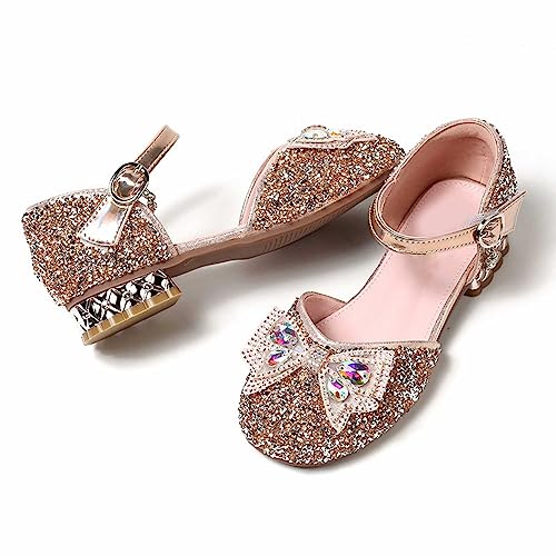 Girls Tennis Shows Kids Bow Girls Shoes Shoes Little Girl Soft Bottoming High Heels Children's Shoes Kids3