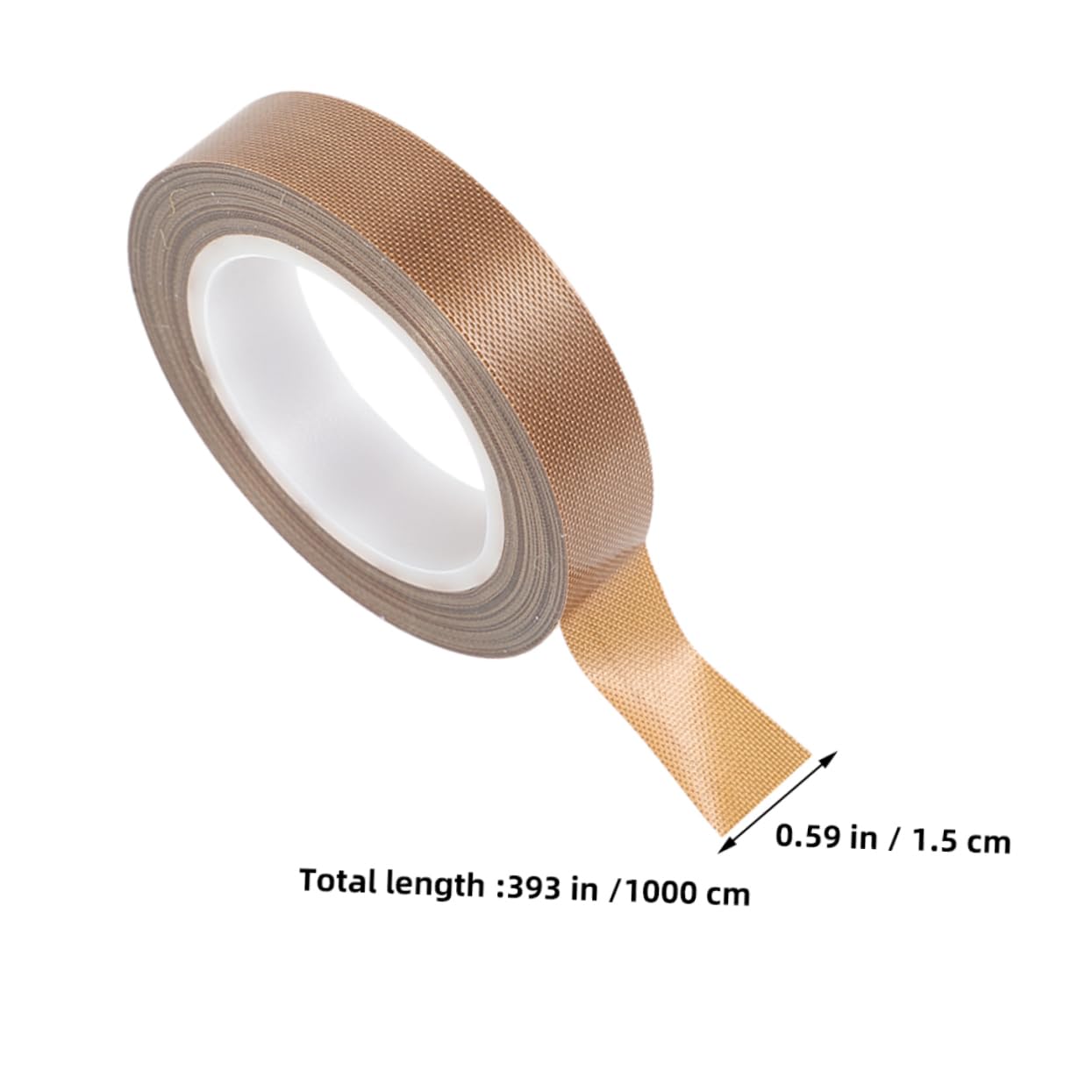 PRETYZOOM Sealing Tape High Temperature 2 Rolls PTFE Tape 10m Long for Vacuum Sealer Machine