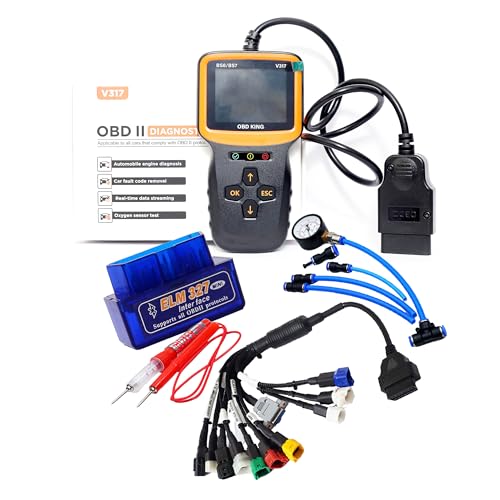 Image of OBDKING V317 BS6 BS7 Bike OBD Scanner (v317 Combo)