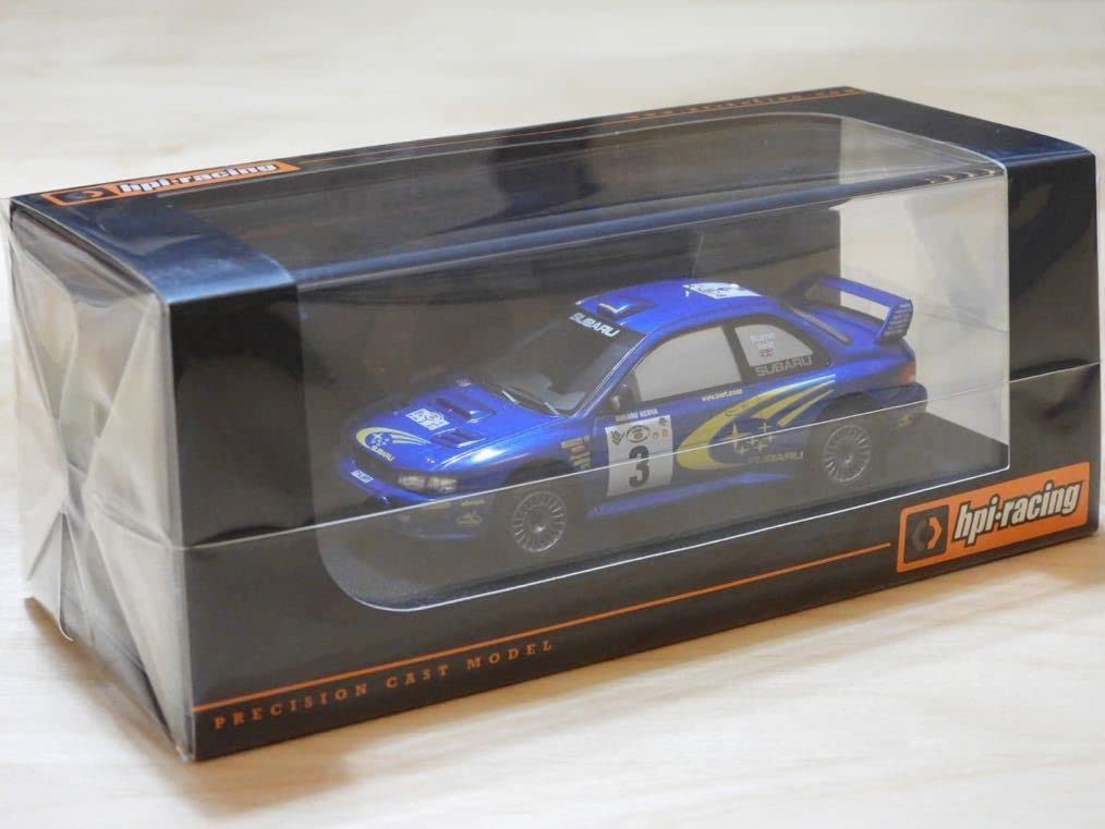 Amazon.co.jp: Unopened hpi 1/43 Subaru Impreza WRC'99 No.3 2000