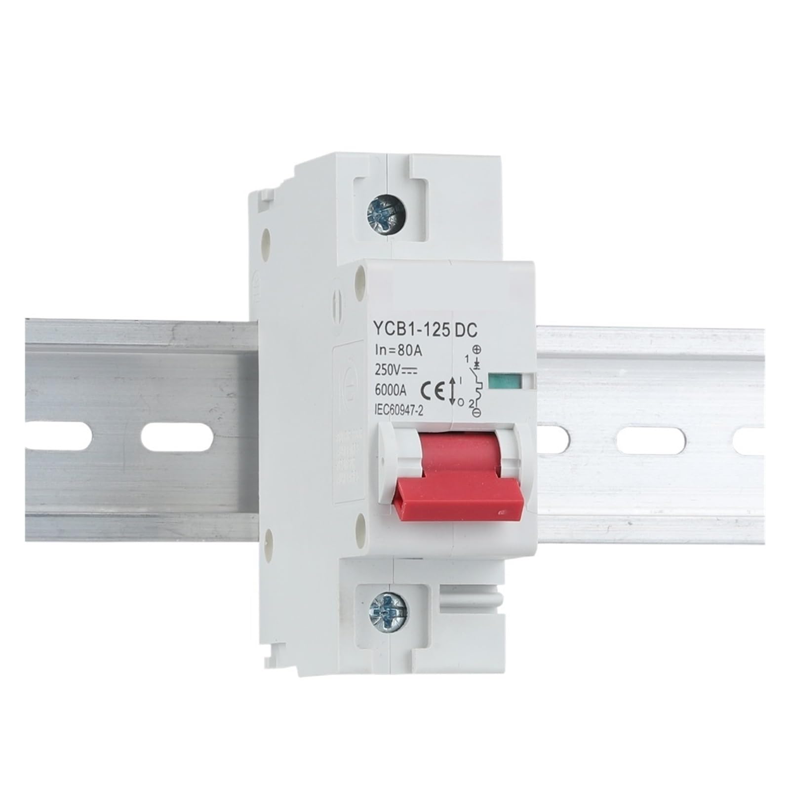 Disjoncteur miniature YCB1-125DC pour éviter les surcharges de 100A