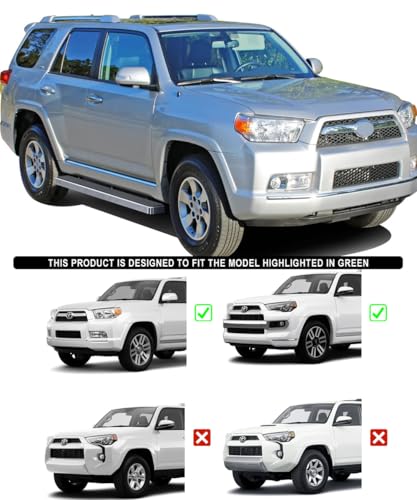 Estribos de acero inoxidable para Toyota 4Runner miniatura 2