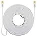 SEBSON Cable de Red Ethernet 20m Cat 7 Plano, LAN Patch Cable,...
