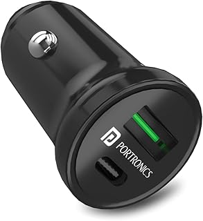 portronics-carpower-mini-car-charger-with-dual-output-type-c-pd-18w-qc-30a-black