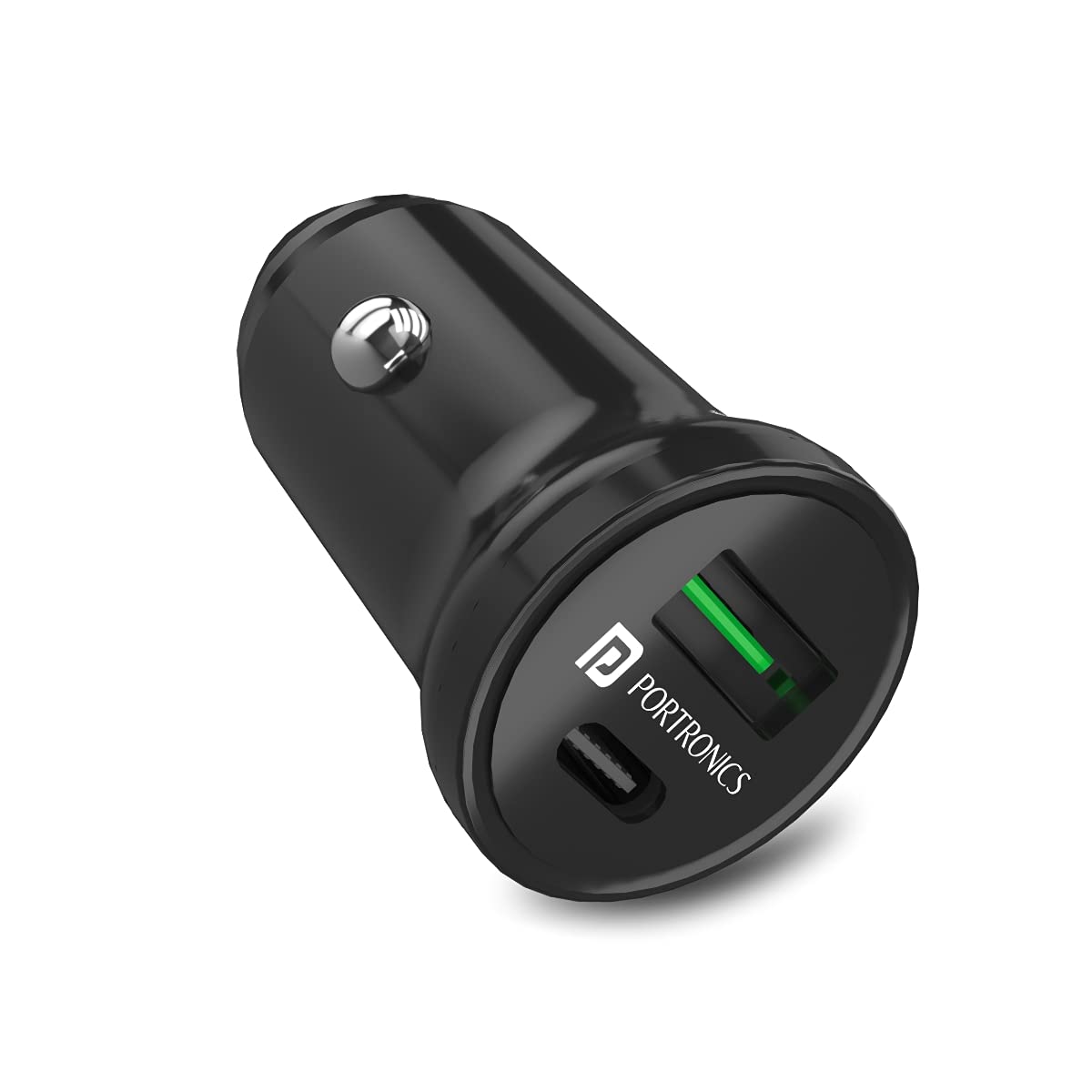 Portronics 38W Dual Output Fast Car Charger with 20W Type-C PD & 18W USB, Compact Size, Charging Adapter Compatible with C... - Review, Price and Buying Guide