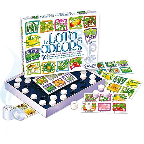 Sent osphère – Gioco educativo – Le Loto des Odeur – 30 fragranze per scoprire il mondo