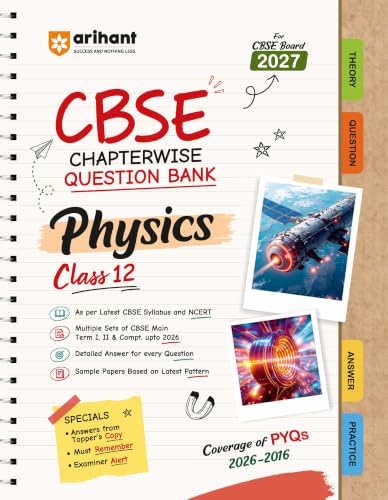 Image of Arihant CBSE Question Bank Class 12 Combo for Board Exam 2027 | Physics, Chemistry, Biology | Chapterwise PYQs Revision Theory, Detailed Solutions, ... & Sample Papers as per CBSE Syllabus