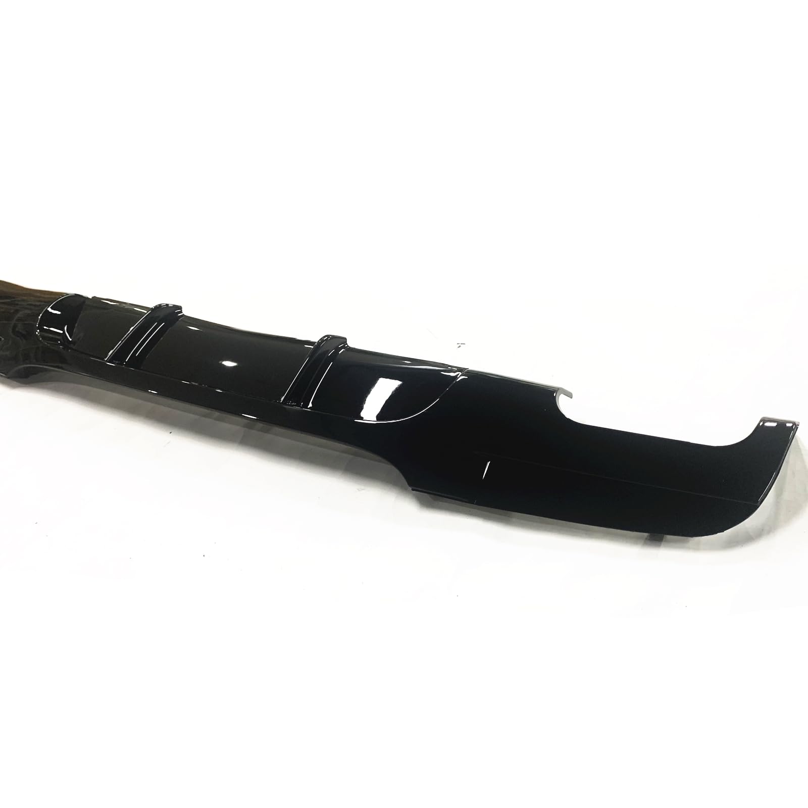 Dyfuzor tylnego zderzaka warga W/O światło do BMW 3Ser E90 E91 M Sport 2005-2012 czarny