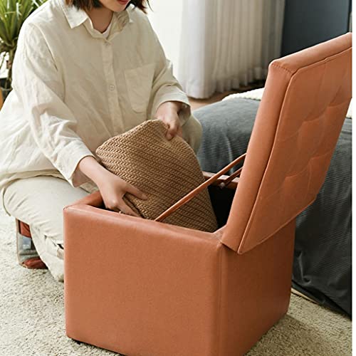 Tabouret de rangement et petit canapé coffre pour optimiser les petits espaces - 6