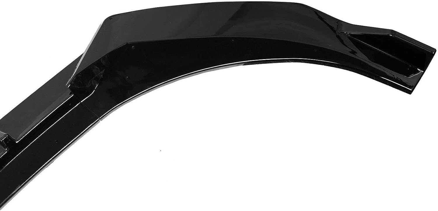 Performance Style Front Bumper Lip Fit for 2021 2022 Hyundai Elantra,Glossy Black 3 PCS Bumper Front Spoiler
