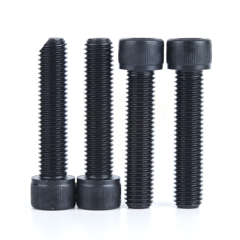 50 Viti A Brugola M2x30mm Testa Esagonale Incassata - Acciaio Lega 12.9 Nero | Bulloni Ad Alta Resistenza