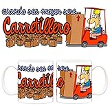 Diver Tazas Taza Cuando Sea Mayor seré carretillero - Cerámica