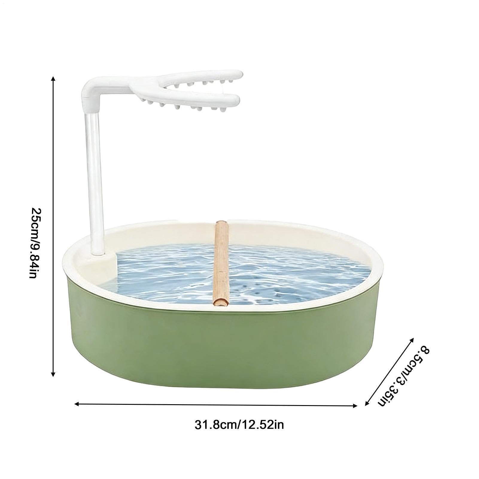 Bebedero para Jaula de Pájaro,Fuente Automática con Alimentación USB,Ducha para Periquitos, Cotilas, Agapornis, Cacatúa, Loros Grises Africanos - para Jaula Interior: Periquitos, Agapornis, Ninfas, Ca — view 6