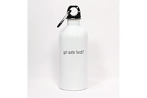 got water torch? - White - 20oz Reusable Water Bottle with Carabiner