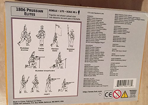 Napoleonic 1806 Prussian Elites (48) 1/72 Hat