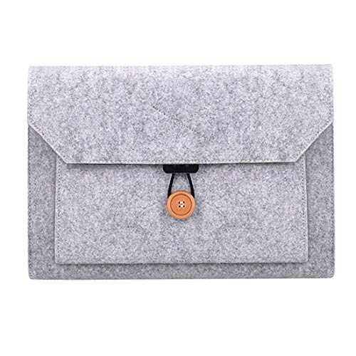 Wasserdicht Laptoptasche Notebook Laptophülle Tragbarer Tablet Laptop Tasche Hüllen Geeignet Für Apple Dell HP Lenovo Samsung,Weiß,13.3