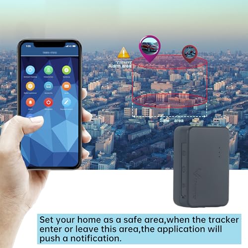 Winnes Gps Tracker For Vehicles 4G Mini Real-Time Tracking Device Magnetic Hidden Locator Long Distance Global Positioning For Car Motorcycle Kids Elderly Dog Cat Luggage,Subscription Required thumb #3