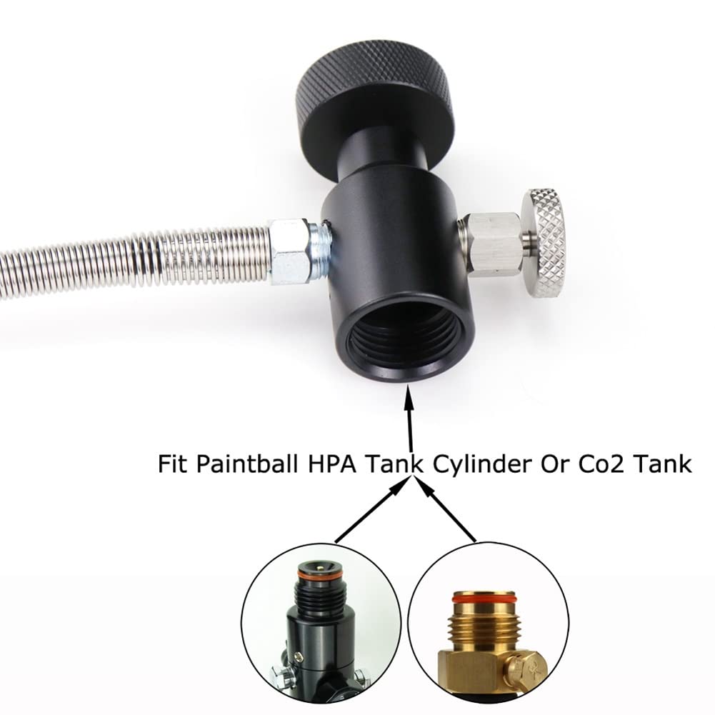 Adaptateur de réservoir PCP avec 37 câbles pour pression AIR ou CO2