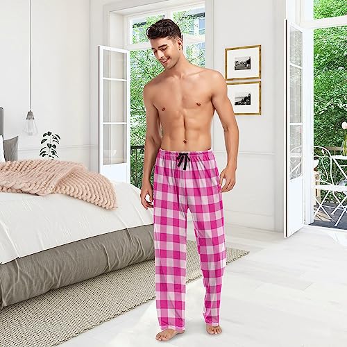 Image of Fisyme Mens Pajama Pants Men's Pajama Bottoms Soft Sleep Lounge Pj Pants
