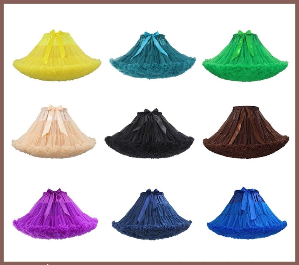 Damen-Champagner-Tüllrock, Abgestufter Rüschen-Minirock, Flauschiger Tutu-Rock, Schleife, Patchwork, Plissierter A-Linien-Rock, Cosplay, Karneval, Mesh, Kurzer Rock Für Damen Und Mädchen