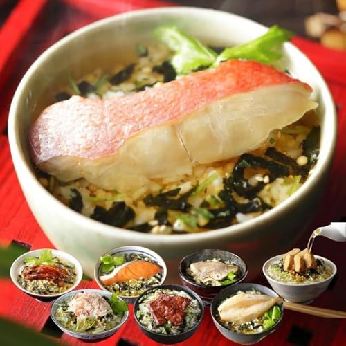 （01:30時点） 東京HIROYA 高級 本格だし茶漬け にっぽんの膳 Naruhodo Chazuke 8種（金目鯛／鰻／鮭／鯛／炙り柚子胡椒明太子／蟹／厚切り牛タン／炙り河豚） 各1食 お茶漬け お歳暮 ギフト 父の日 お中元 プレゼント お茶漬けの素 セット だし茶漬け 誕生日 内祝い お返し gift