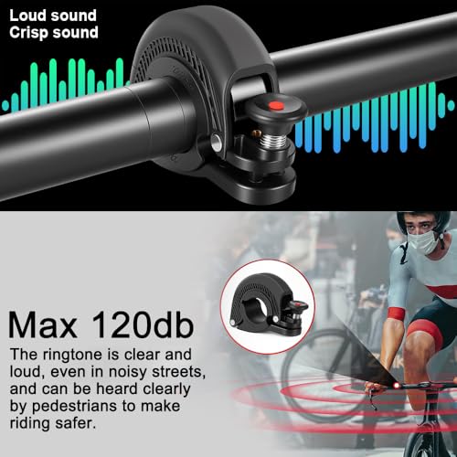 Rastreador de timbre de bicicleta para Apple Find My en rutas urbanas, carretera y salidas MTB 3