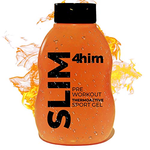 Crema abdominales gel PRE-WORKOUT adelgazante vientre y caderas Crema termogénica para hombre fuerte, tonificante corporal reafirmante con cafeína y carnitina PRODUCTO PROFESIONAL DOSIS CON PRECAUCIÓN