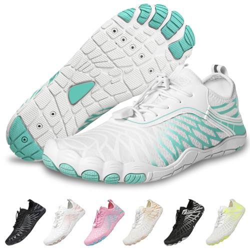 Image of Barefoot Shoes for Women & Men, Grounded Walking Hiking Barefoot Shoes, Wide Toe Box Non-Slip Water Athletic Footwear, Comfortable Vitality Barefoot Footwear, Trail Running Sneakers Unisex