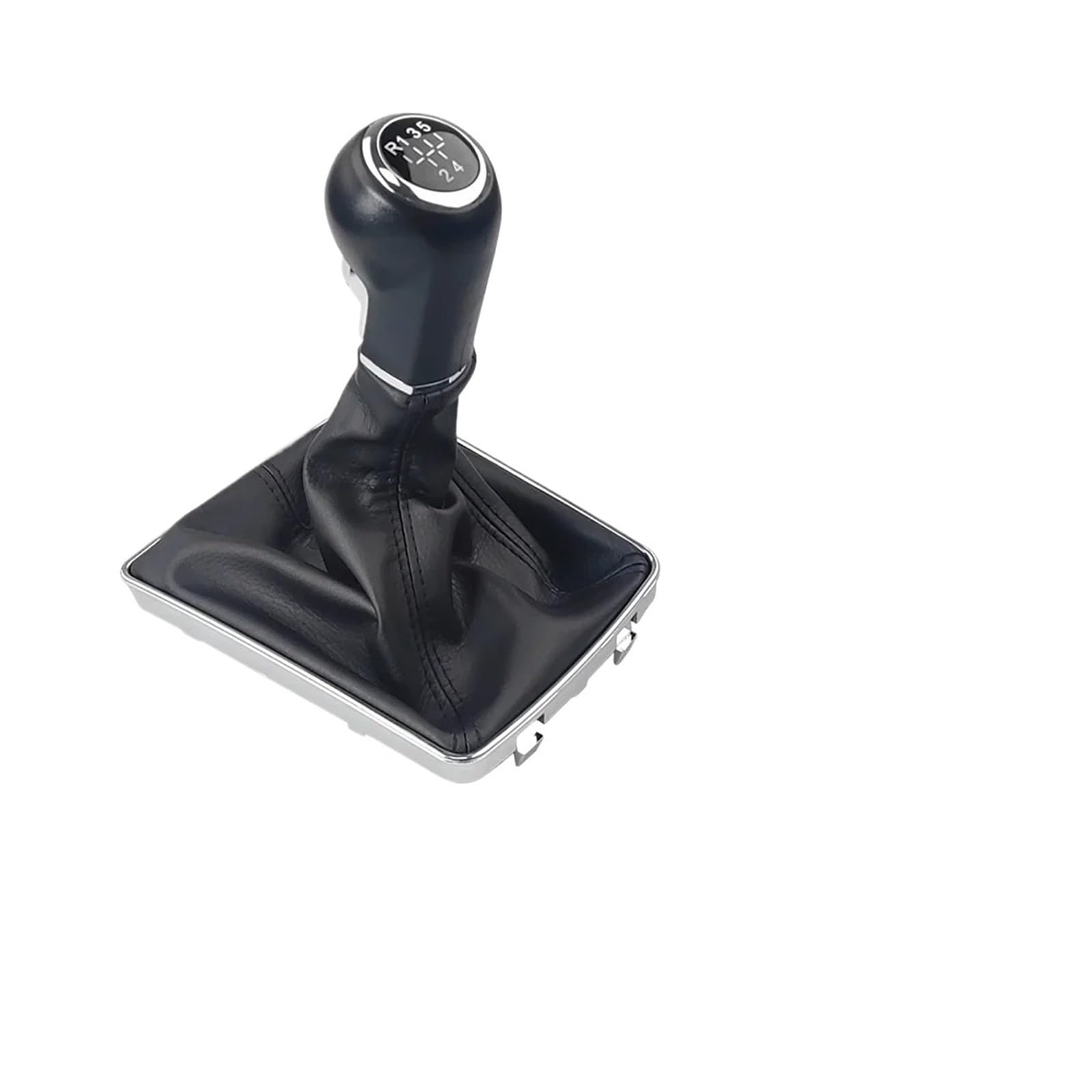 Qmtvfsrh R12345 Car Gear Shift Knob For Opel For Astra Iii H 1.6 For Vauxhall 2005-2010 Gear Shift Knob Head Gaiter Boot(R12345)