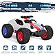 Kizeefun Ferngesteuertes Auto, 2.4Ghz 1/20 RC Auto Geländewagen 20 km/h Alle Gelände, Elektrisches Spielzeug, Offroad mit 2 AKKU 50min Spielzeit und LED Scheinwerfer, Geschenk für Kinder