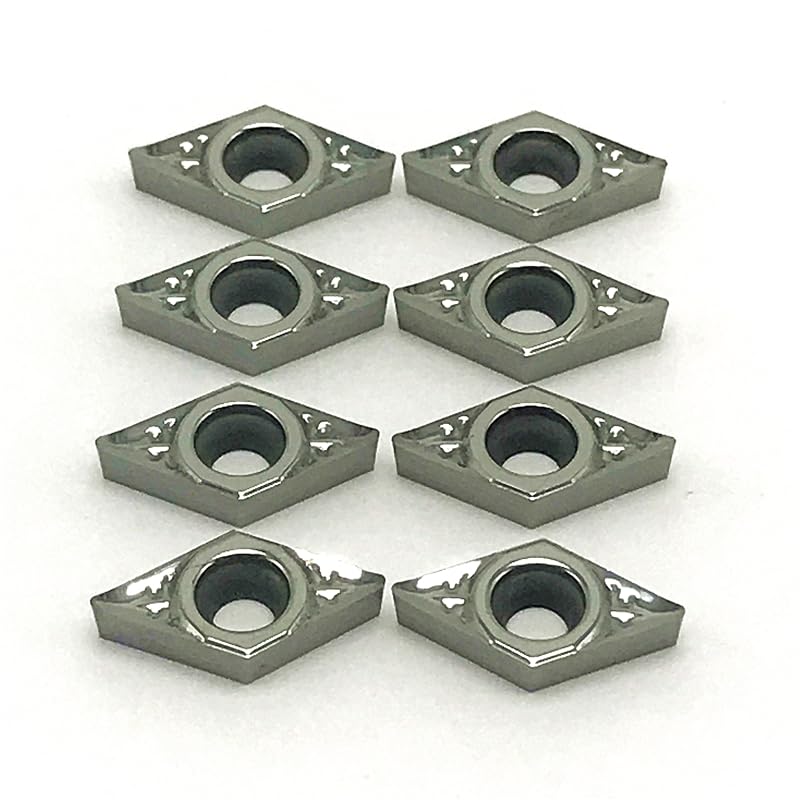 Herramientas de Torno 10 piezas DCGT070202-204-208 Carburo miniatura 2