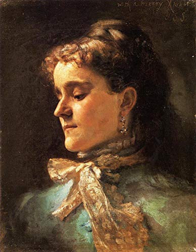 Peinture à l'huile Emily Sargent par des professeurs d'art pour salon chic