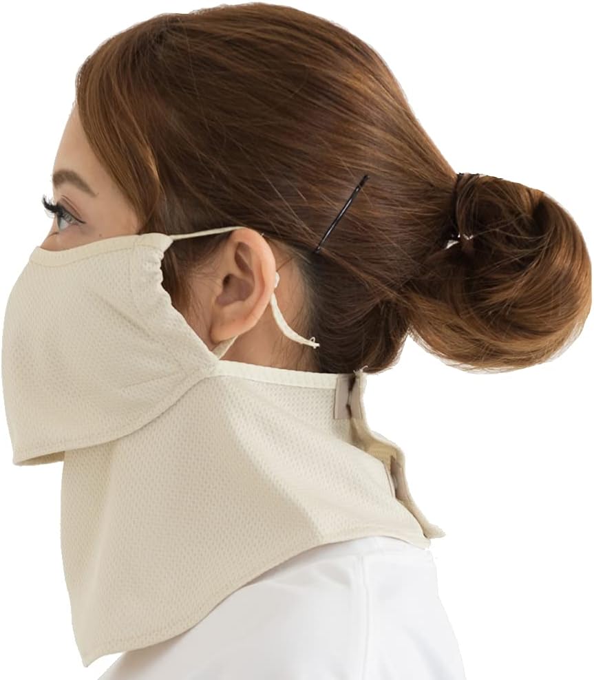 YAKeNU UV CUT MASK UV Sun Protection Mask for Face & Neck, Yake-nu SO-Cool - Image 2