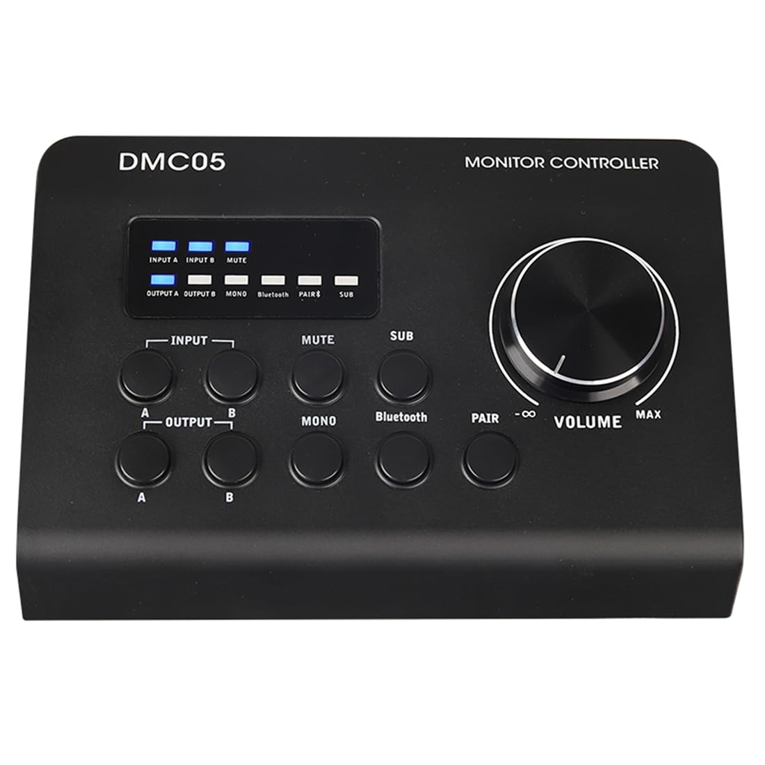 Controlador de Monitores de Estudio Controlador Bluetooth Controlador para Escuchar y Grabar