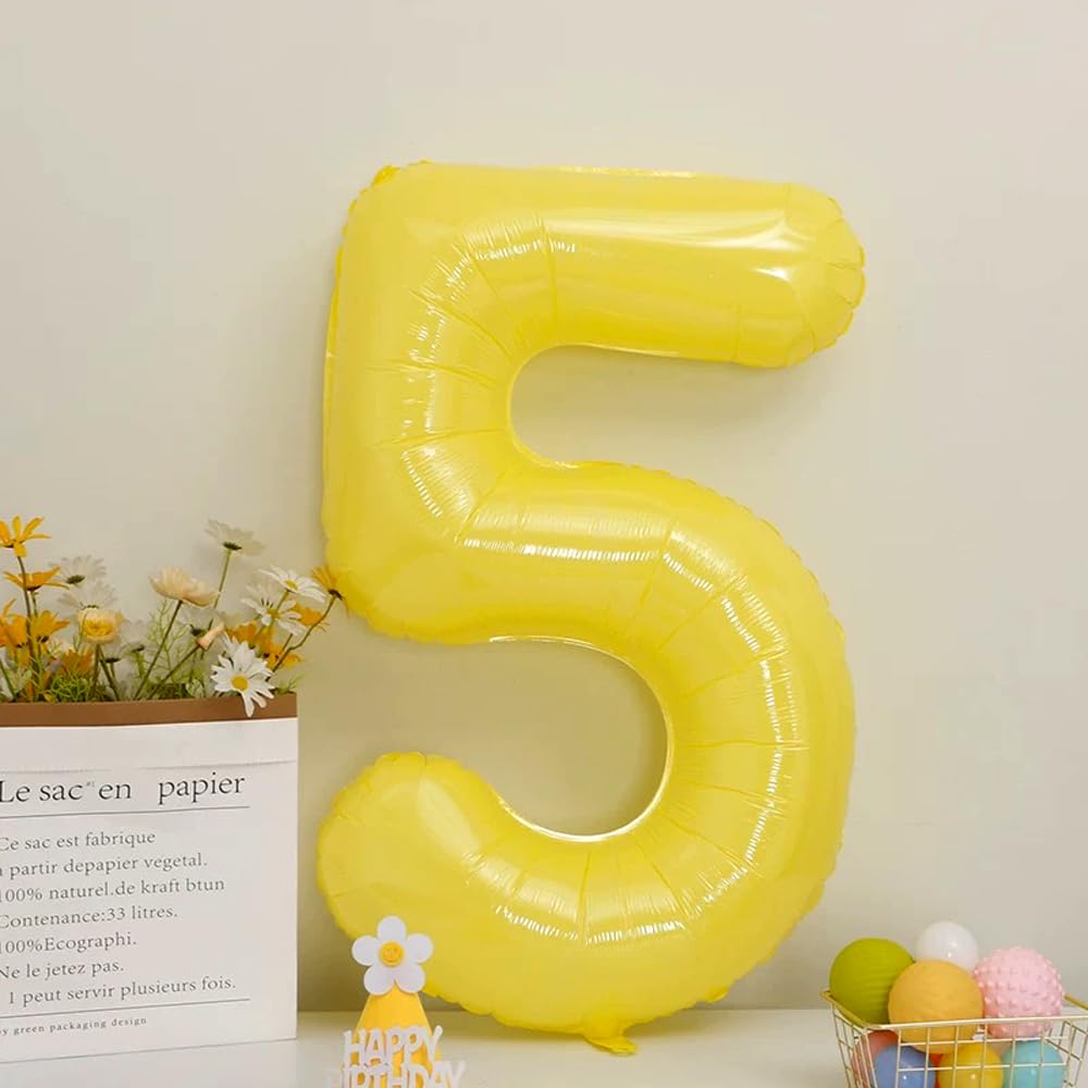 Red 0 balloon 40 Inch Giant Helium Foil Number 0 to 9 Red Balloon Birthday Wedding Party Digital Decorations (Number 0) — view 417
