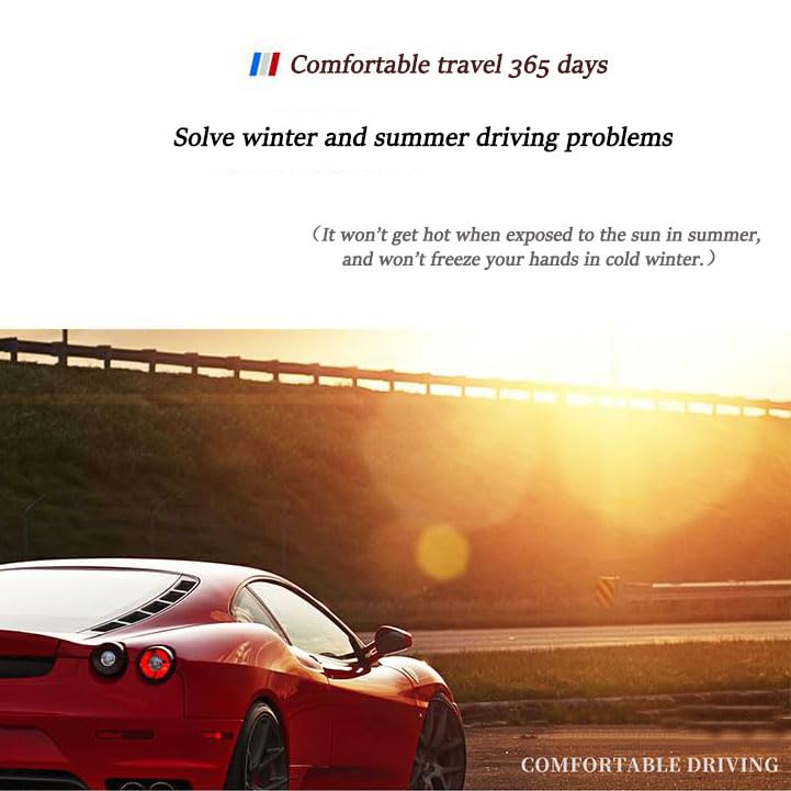 Car Steering Wheel Cover For Suzuki Ignis Jimny S-Cross Swift SX4 Vitara Alto Baleno Equator Ciaz Samurai Ertiga Accessories - 34 - View #13