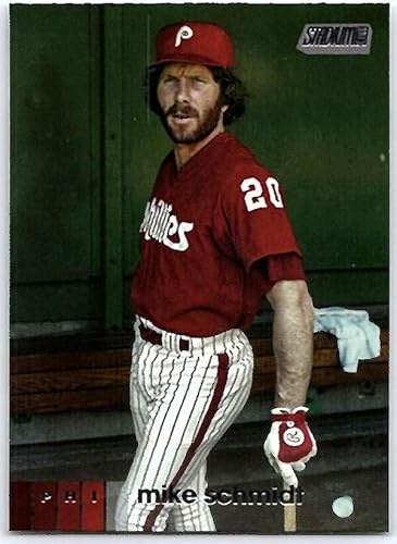 2020 Stadium Club Baseball #52 Mike Schmidt Philadelphia Phillies Official MLB Trading Card produced by Topps Company