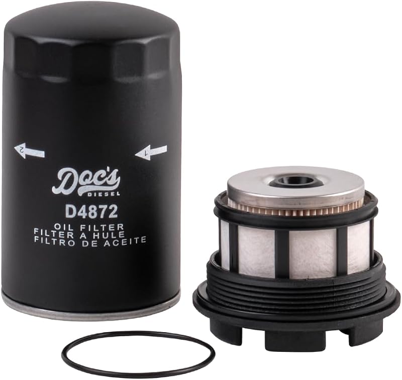 Doc's Diesel Filter Kit, Fits 7.3L Ford F-250 F-350 F-450 F-550 1999-2003 | Two Matched Filters For A Complete Service, Covering Fuel And Oil, Each Independently Tested