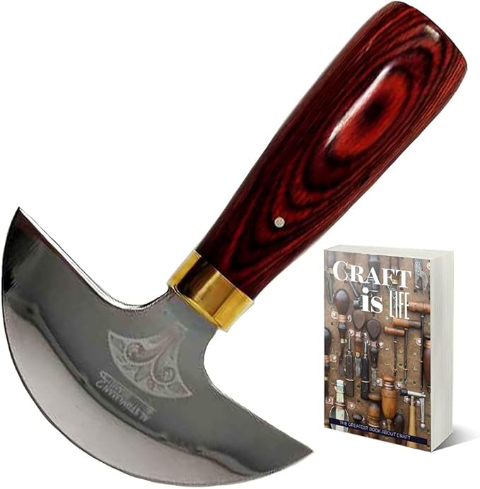 Tandy Leather Al Stohlman Round Knife 35014-00 - Premium Round Cutting Edge for