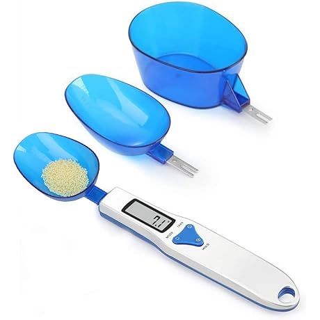 3T6B Cucharas Digitales de Cocina con Báscula Integrada