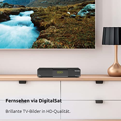 TechniSat HD-S 223 DVR - Kompakter HD-Satelliten Receiver mit USB-Aufnahmefunktion (Sat DVB-S2, HDTV, HDMI, USB Mediaplayer, Programmliste, Sleeptimer, 7-Tage EPG Unterstützung,... – Bild 3