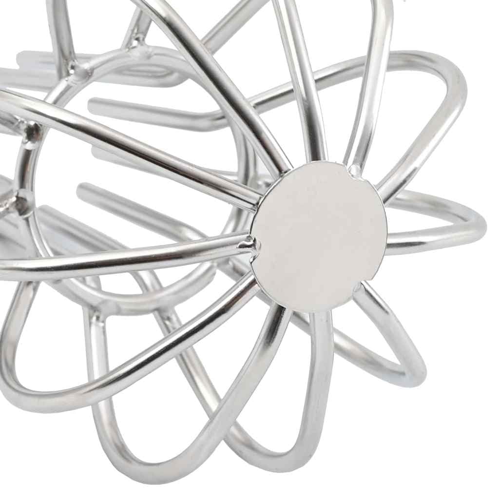 Juego de 2 protectores de hojas de canalón de acero inoxidable de 50 mm, color plateado, filtro de hojas para canalones de lluvia, protector de hojas resistente a la intemperie para aleros