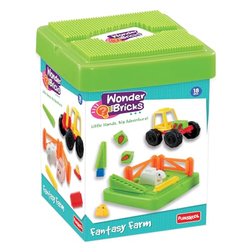 Funskool-Fantasy Farm,Educational,19 Pieces,Construction,for 18 Months Old Kids and Above,Toy (B0D9B73WX4) Amazon Price History, Amazon Price Tracker
