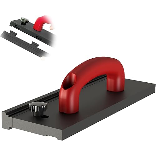 NAACOO Tapping Block for Vinyl Plank Flooring, Big Handle/3 Different Edges/Reversible Double Sided with Notches Use for Tongue&Groove or Click-Lock Floor, Laminate Flooring Tools.