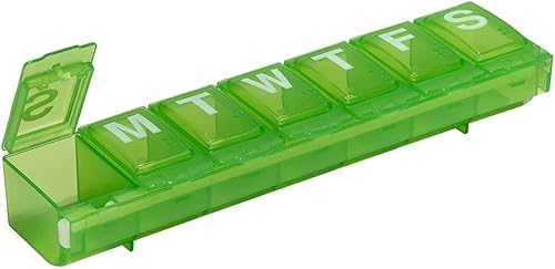 Ezy Dose - Planificador semanal de pastillas 67932 grande semanal L Colors Vary 1