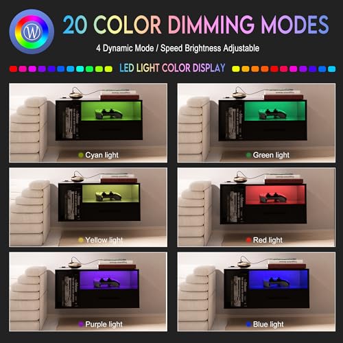 Floating-Nightstand-with-Charging-Station-and-LED-Light-Strips-213-Night-Stand-with-Drawers-Floating-Bedside-with-USB-Ports-and-Outlets-Bedroom-Furniture-Black