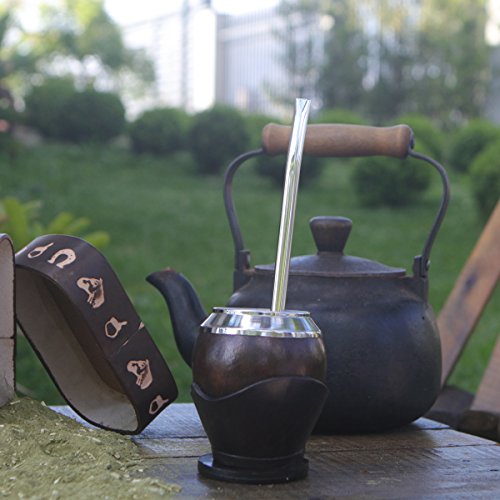 Bomba Lisa Pequena Tererê 19cm Chimarrão Mate Aço Inox 304, Zanline